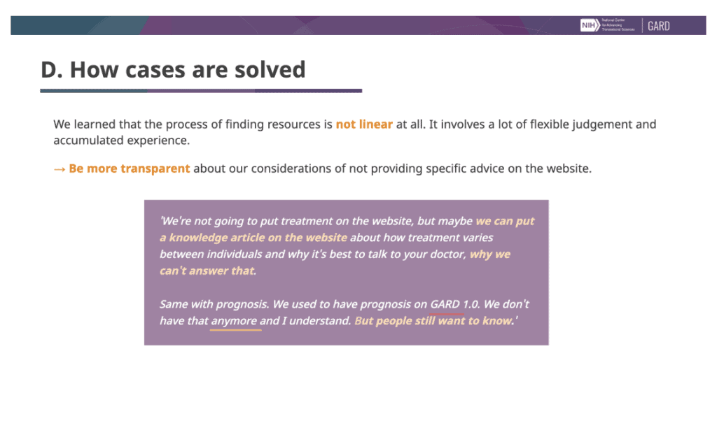 SME quotes in a presentation